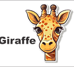 bus decal magnet giraffe