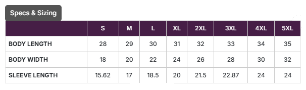 mens sizes